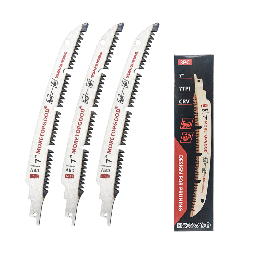 Woodworking Jobs - 3pcs Arc Edge Reciprocating Saw Blade