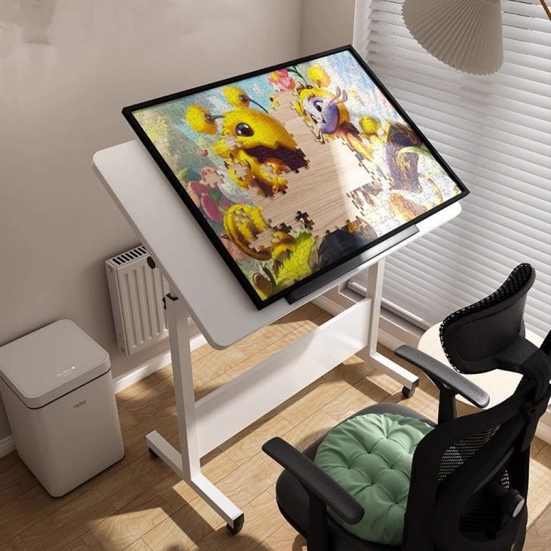 Woodworking Work Table - Creative Modern Wood Foldable Height Adjustable