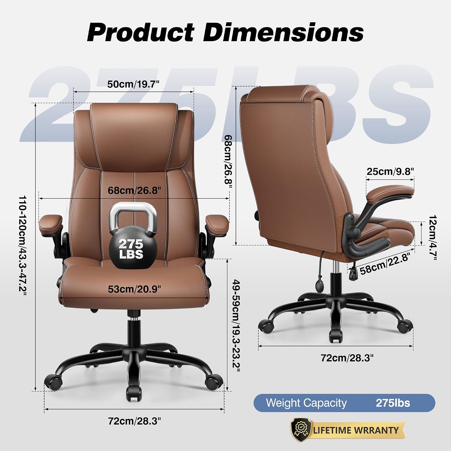 Woodworking Desk Chair - Ergonomic High Back Office & Desk