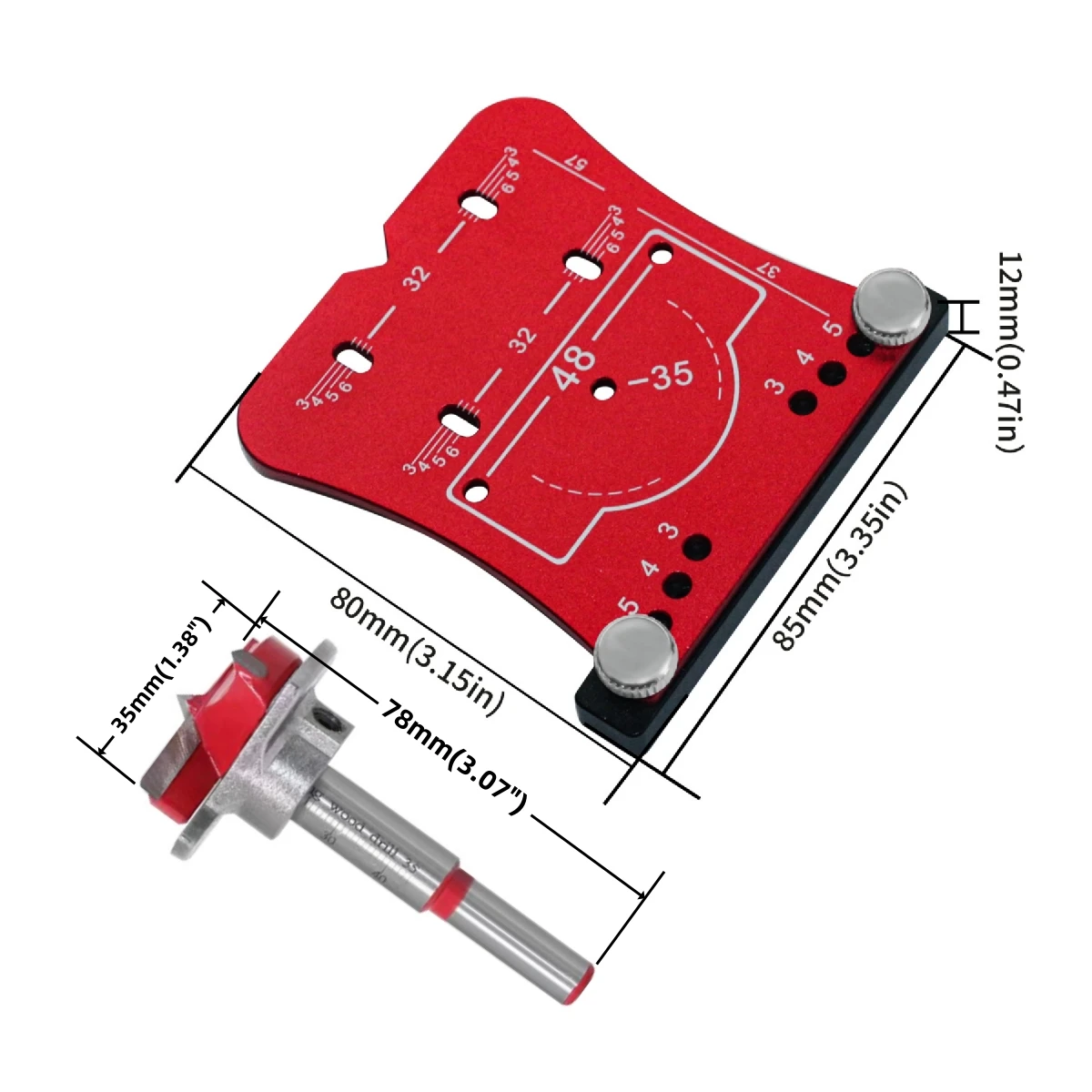35mm Hinge Hole Positioning Te - đánh giá và giá Woodworking Project Plans