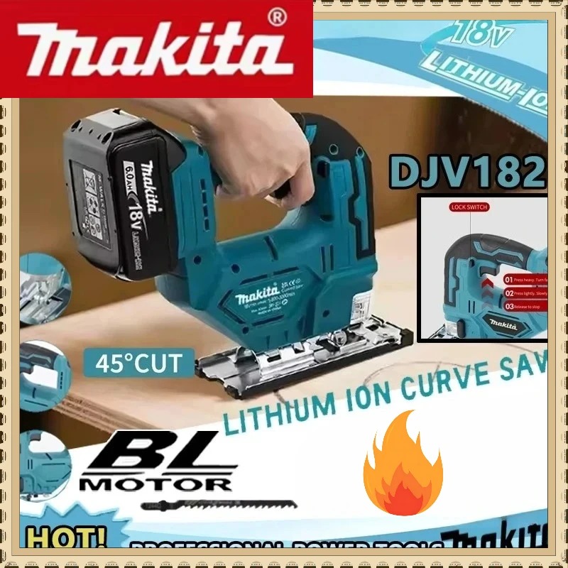 Makita DJV182 Brushless Electr - đánh giá và giá Woodworking Asmr