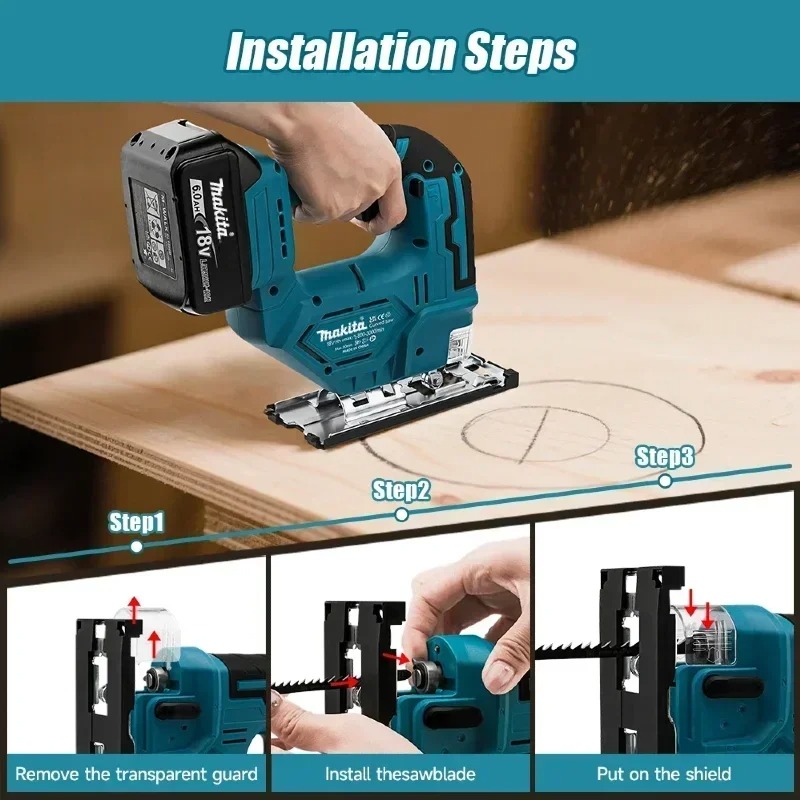 Makita DJV182 Brushless Electr - đánh giá và giá Woodworking Asmr