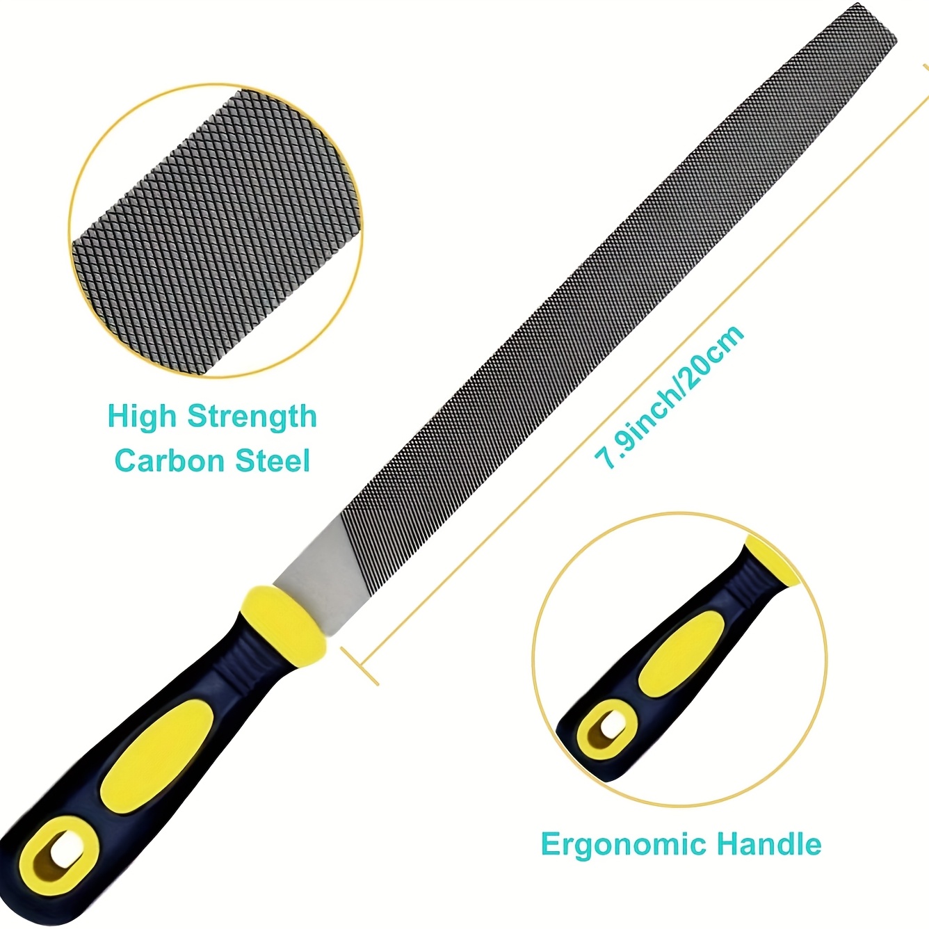 File Set 8-inch Professional H - đánh giá và giá Woodworking Rasps And Files