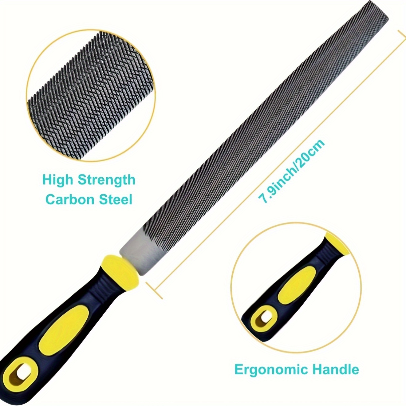 File Set 8-inch Professional H - đánh giá và giá Woodworking Rasps And Files