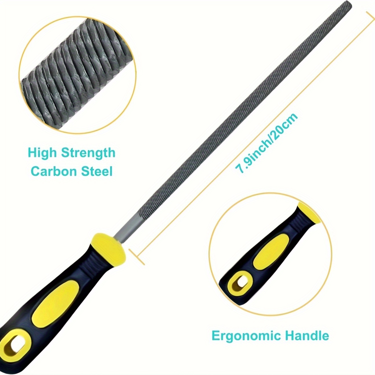 File Set 8-inch Professional H - đánh giá và giá Woodworking Rasps And Files