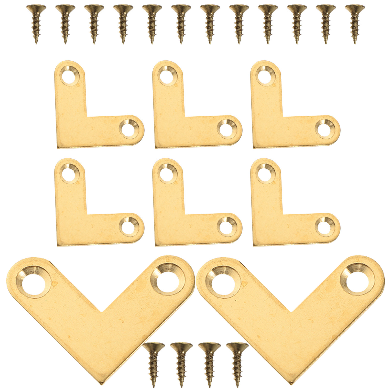 8Pcs Copper Metal L Brackets S - đánh giá và giá Woodworking X Brace