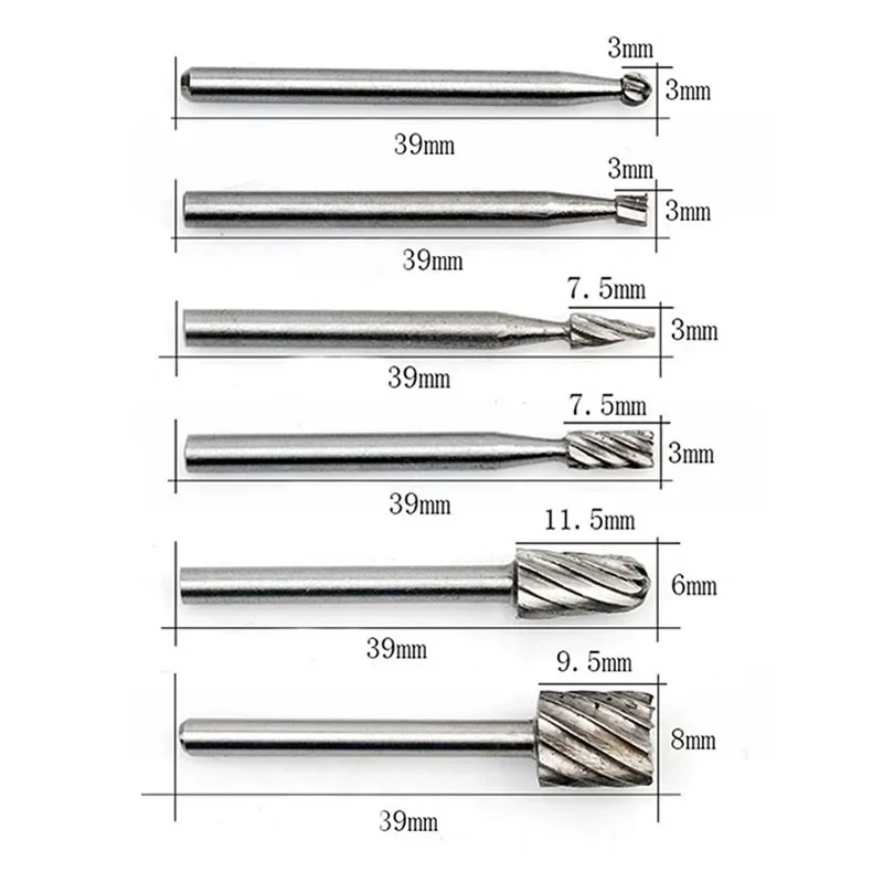 6pcs/Set Dremel Rotary Tools M - đánh giá và giá Woodworking Nc