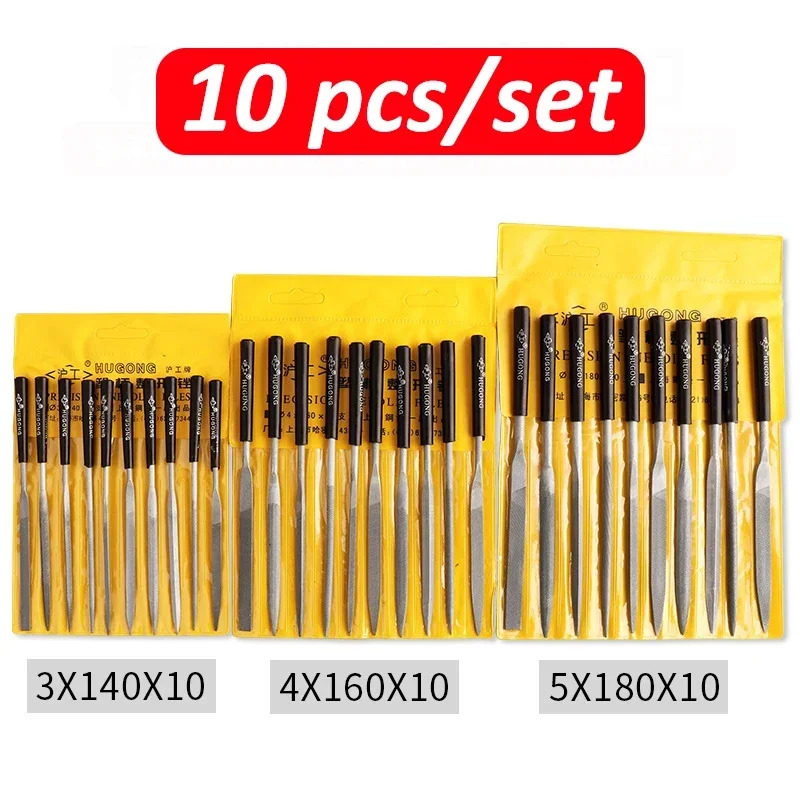 WEELEE 10pcs Metal Needle File - đánh giá và giá Woodworking Rasps And Files