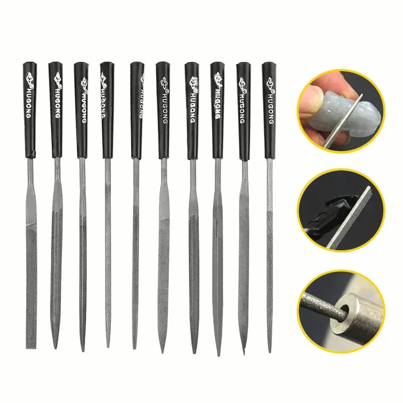 WEELEE 10pcs Metal Needle File - đánh giá và giá Woodworking Rasps And Files
