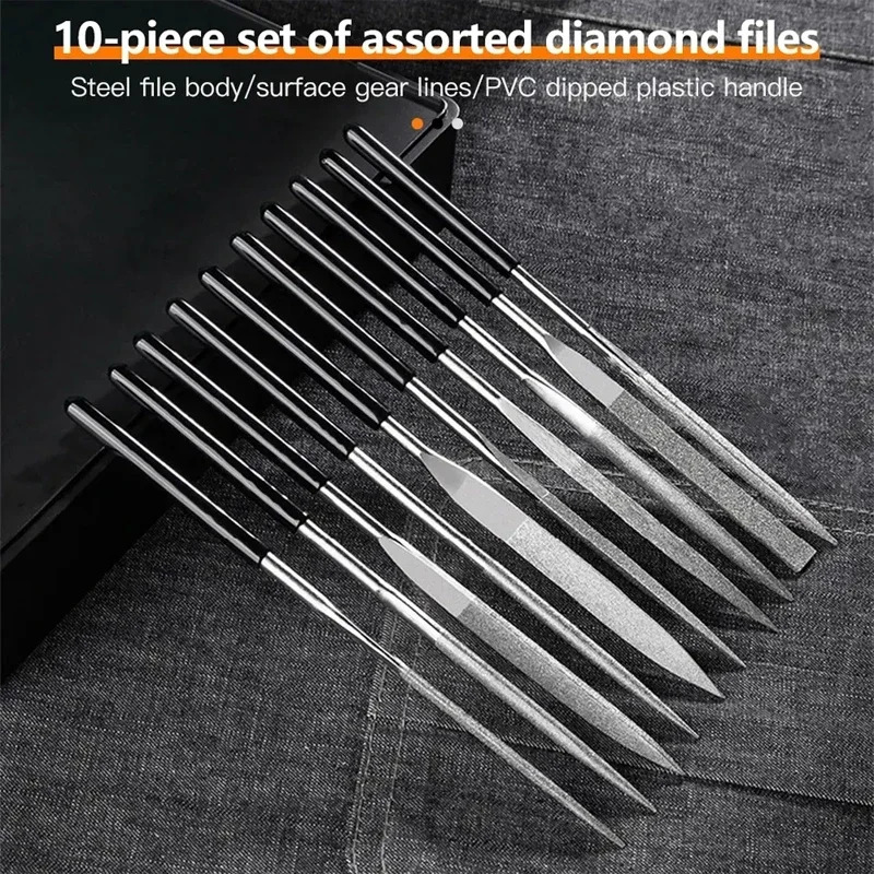 WEELEE 10pcs Metal Needle File - đánh giá và giá Woodworking Rasps And Files