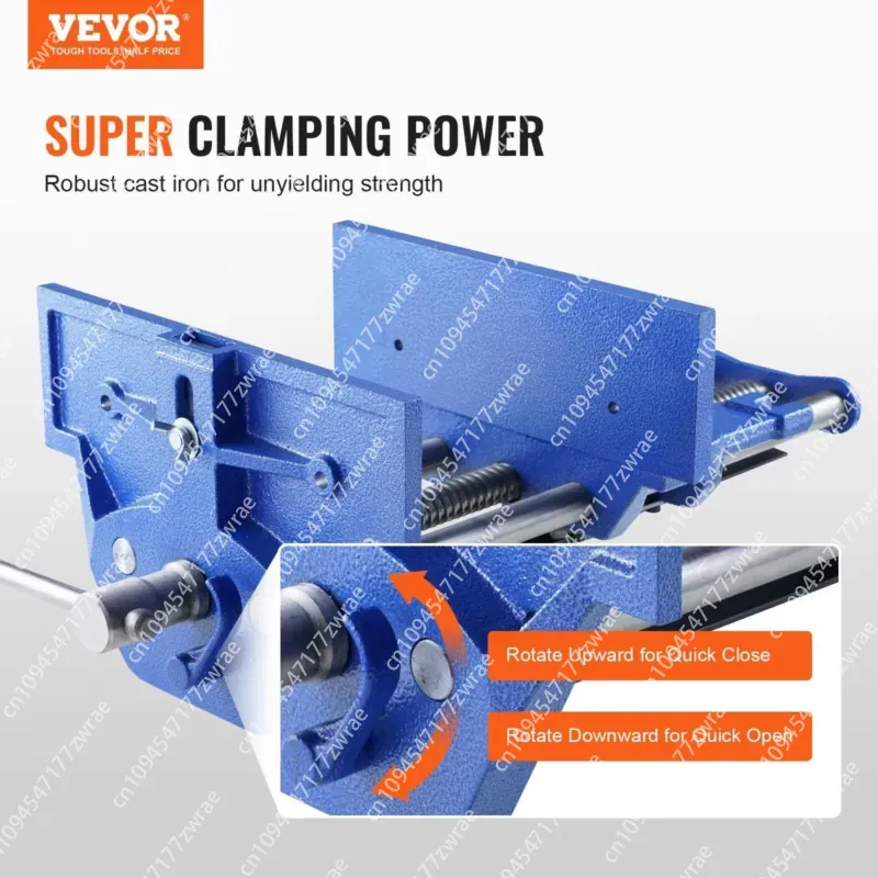 13 Inch Heavy-Duty Cast Iron W - đánh giá và giá Woodworking Quick Release Vise