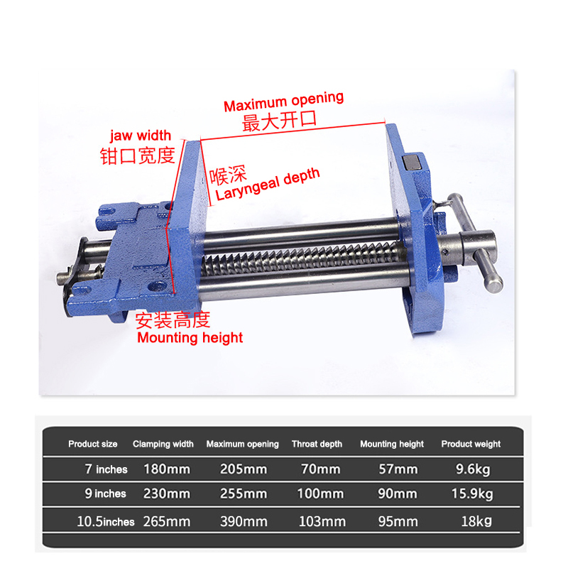 9 Inch Carbon Steel Woodworkin - đánh giá và giá Woodworking Quick Release Vise