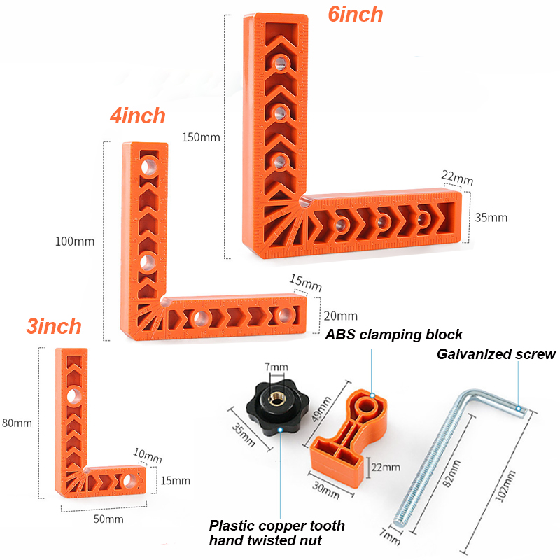 2 Sets of 3/4/6-inch Locking a - đánh giá và giá Woodworking Meaning