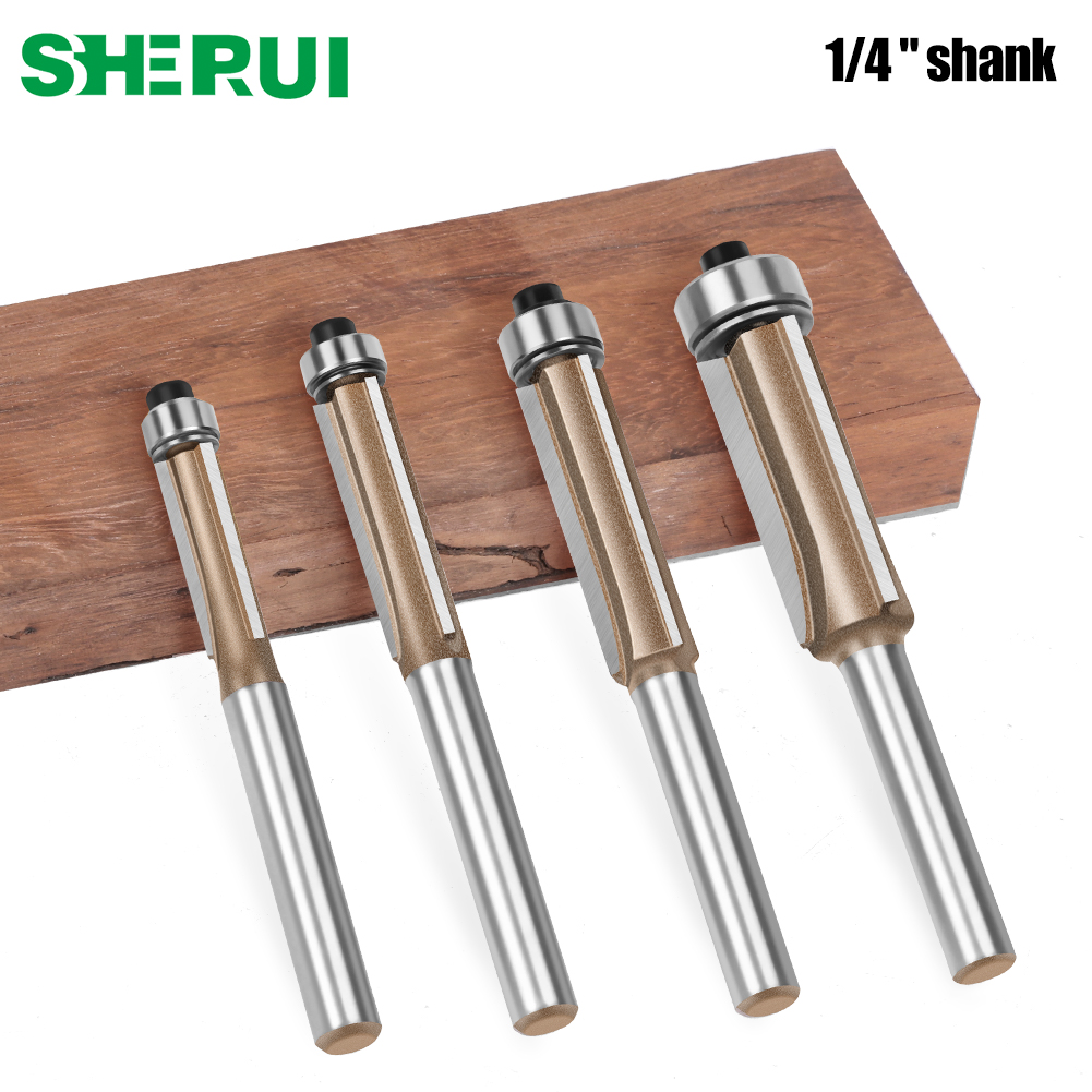 6mm 1/4in Shank Z3 Flush Trim  - đánh giá và giá Woodworking Nc