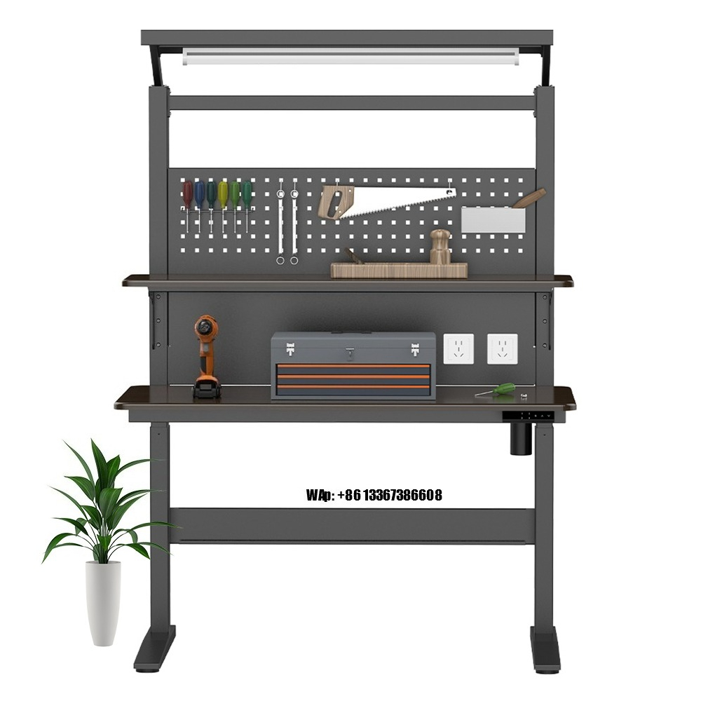 Height Adjustable Floor Standi - đánh giá và giá Woodworking Work Table