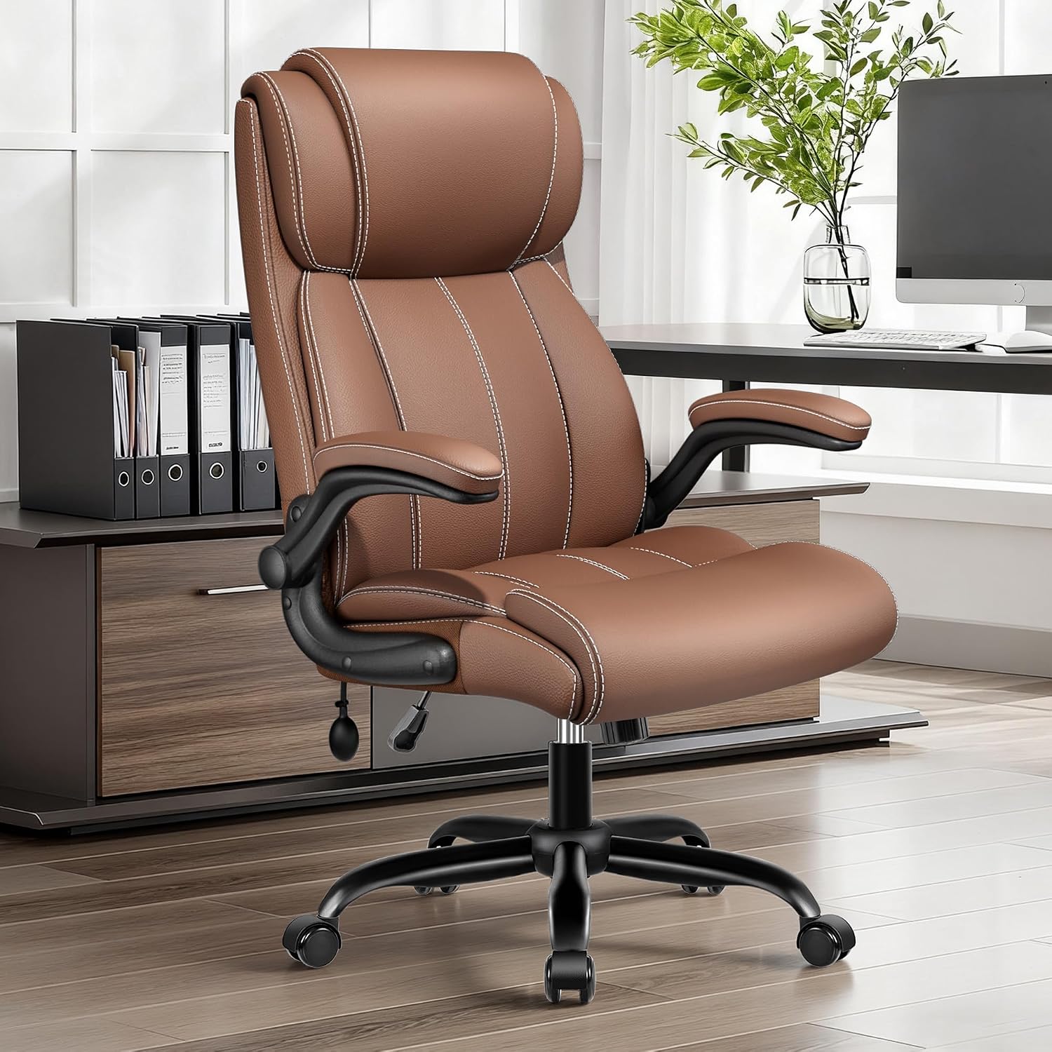 Ergonomic High Back Office & D - đánh giá và giá Woodworking Desk Chair