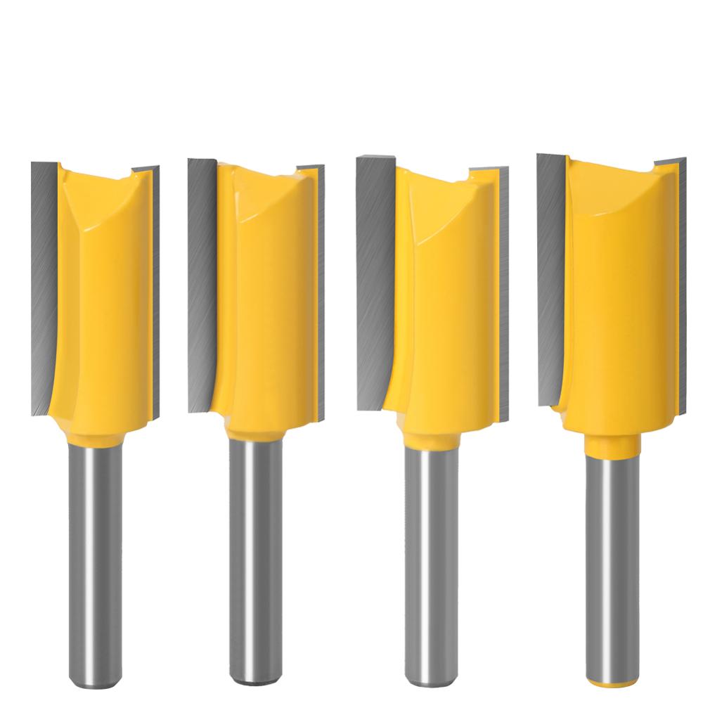 JGZUI 1Pc 1/4 Chuôi Thẳng Hơi  - đánh giá và giá Woodworking Nc