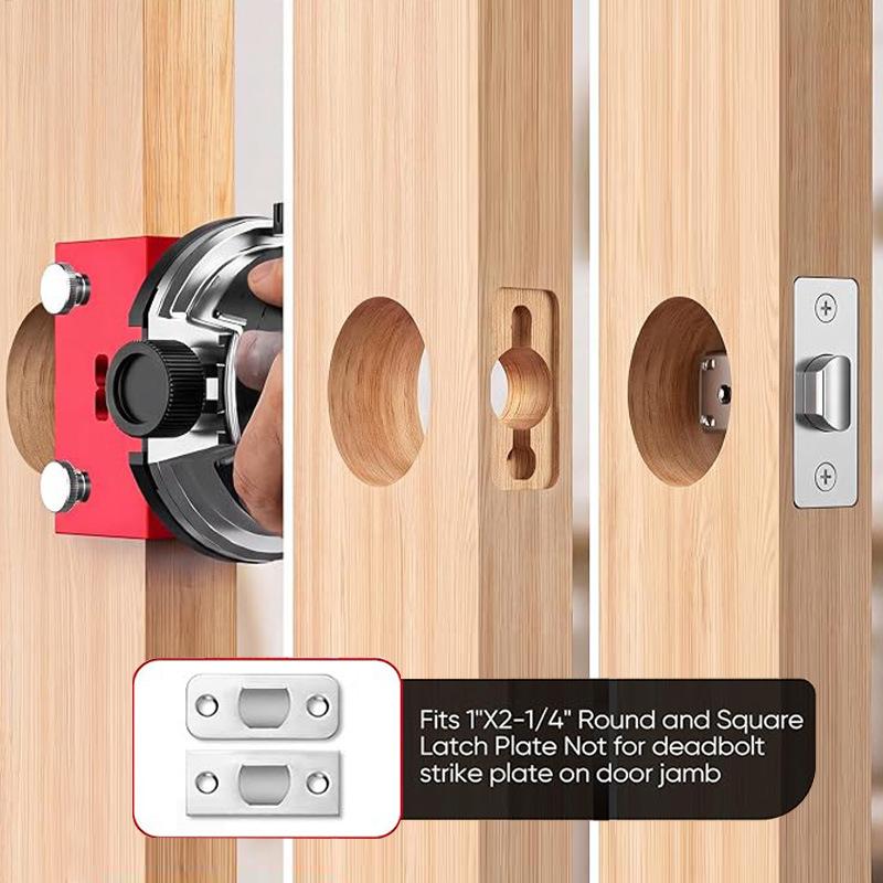 Door Lock Mortise Template Kit - đánh giá và giá Woodworking Project Plans