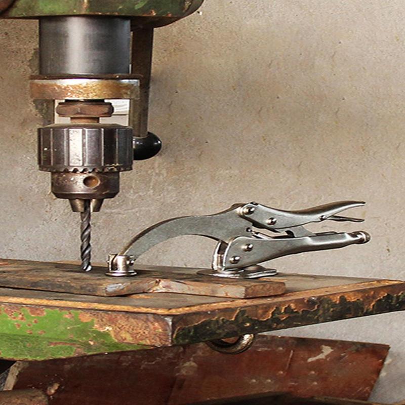 Drill Press Locking Clamp 9 In - đánh giá và giá Woodworking Quick Release Vise