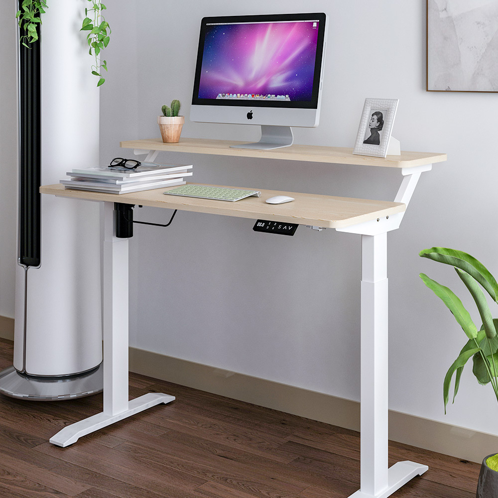 Sit Stand Table Frame Wooden D - đánh giá và giá Woodworking Work Table
