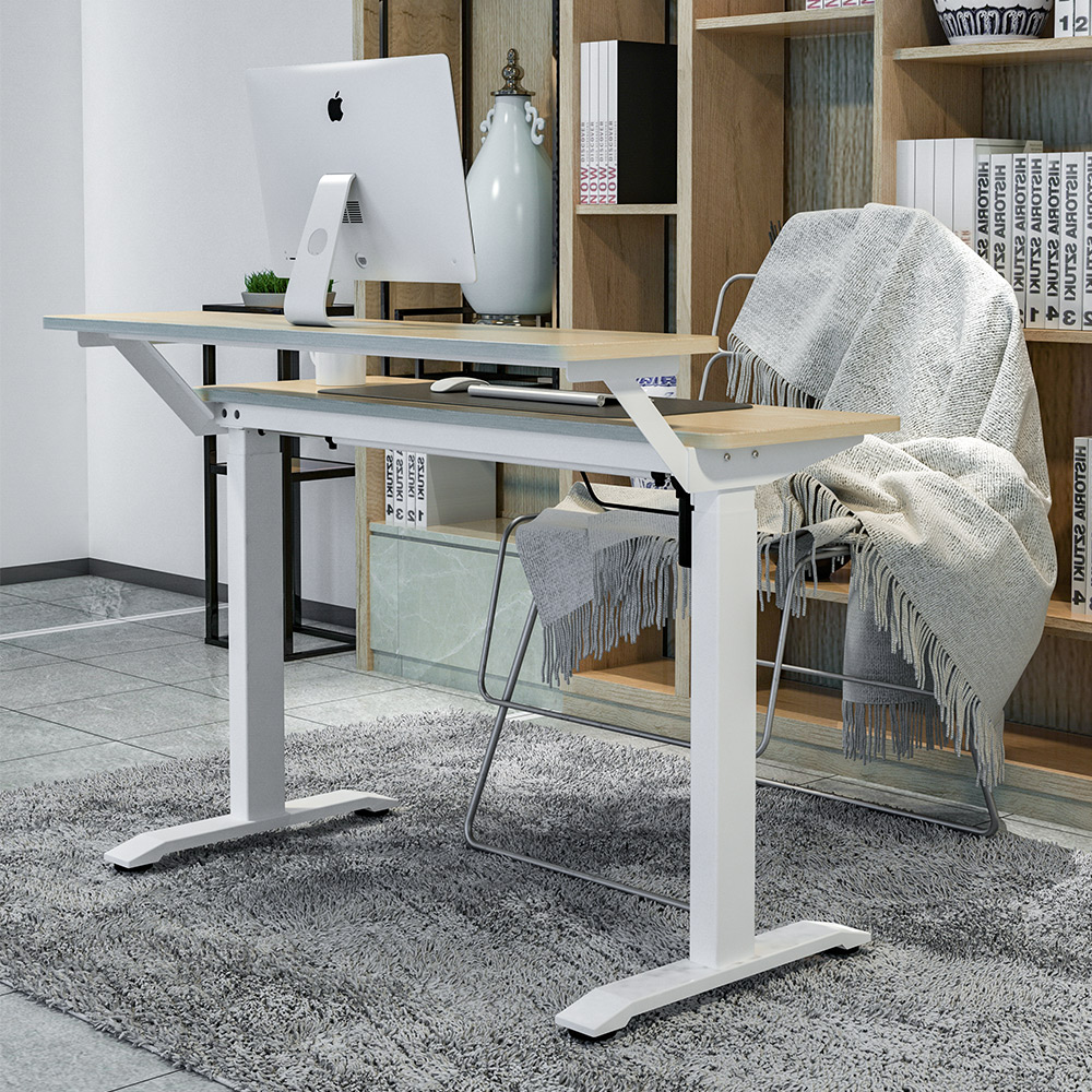 Sit Stand Table Frame Wooden D - đánh giá và giá Woodworking Work Table