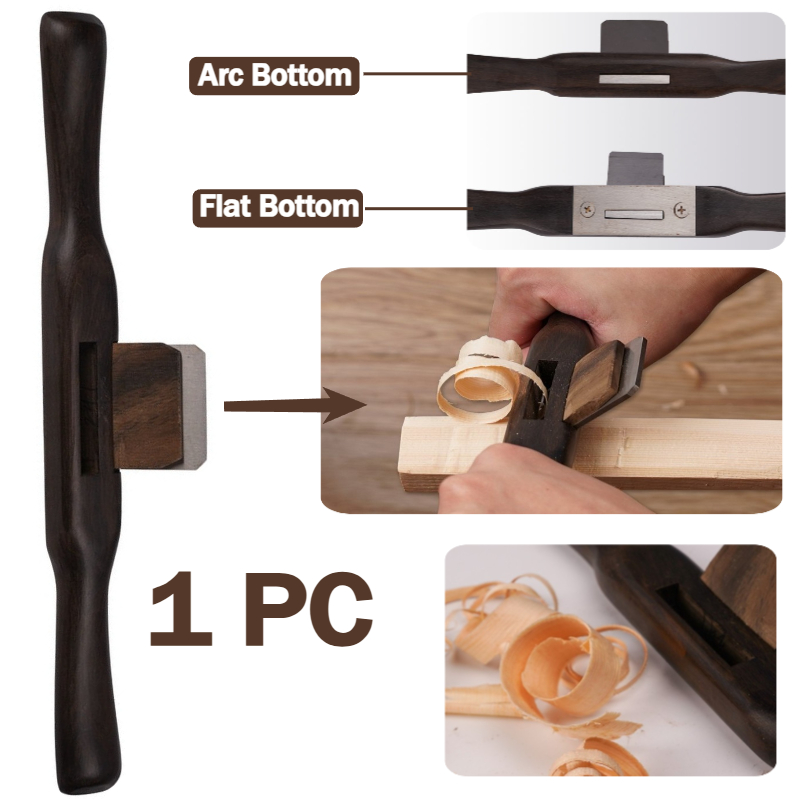 265mm Wooden Flat Round Handle - đánh giá và giá Spokeshave Flat